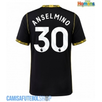 Camisa de time de futebol Chelsea Aaron Anselmino #30 Replicas 2º Equipamento 2026-27 Manga Curta